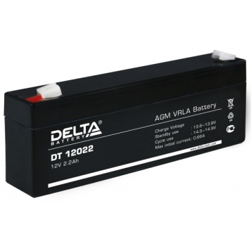  ()  Delta DT 12022 12V 2,2Ah 178x35x66 0,97