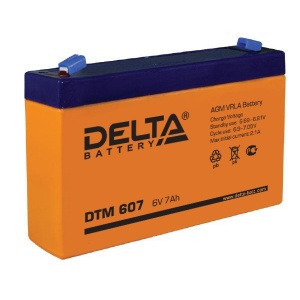  ()  Delta DTM 607 6V 7Ah 151x34x100 1,2