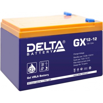  ()  Delta GX 12-12 12V 12Ah 151x98x101 3,67